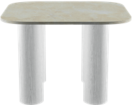 White Oak Siena Side Table